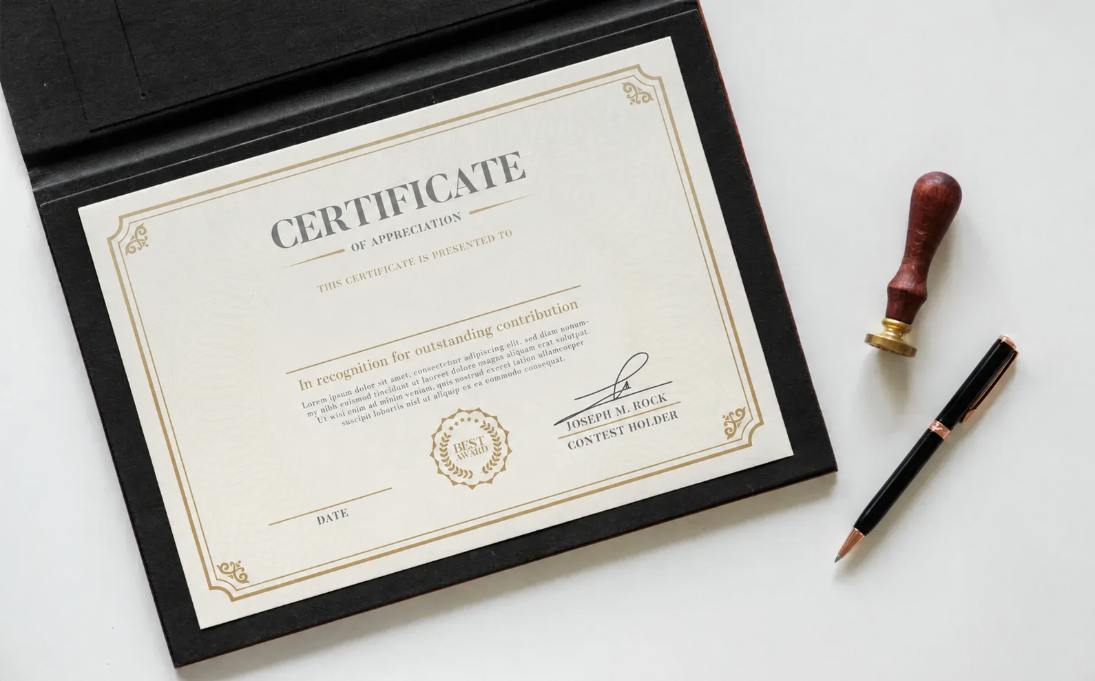 A5 Certificates